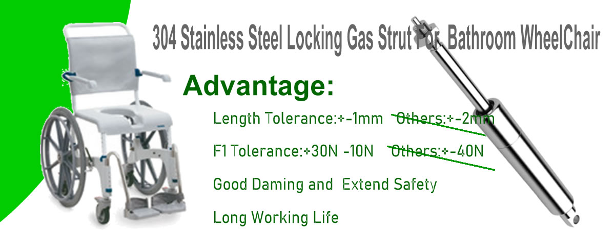 Stainless Steel Locking Gas Spring
